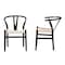 Baxton Studio Paxton Modern Black Finished Wood 2Piece Dining Chair Set 224-2PC-12343-ZORO - alternate 2